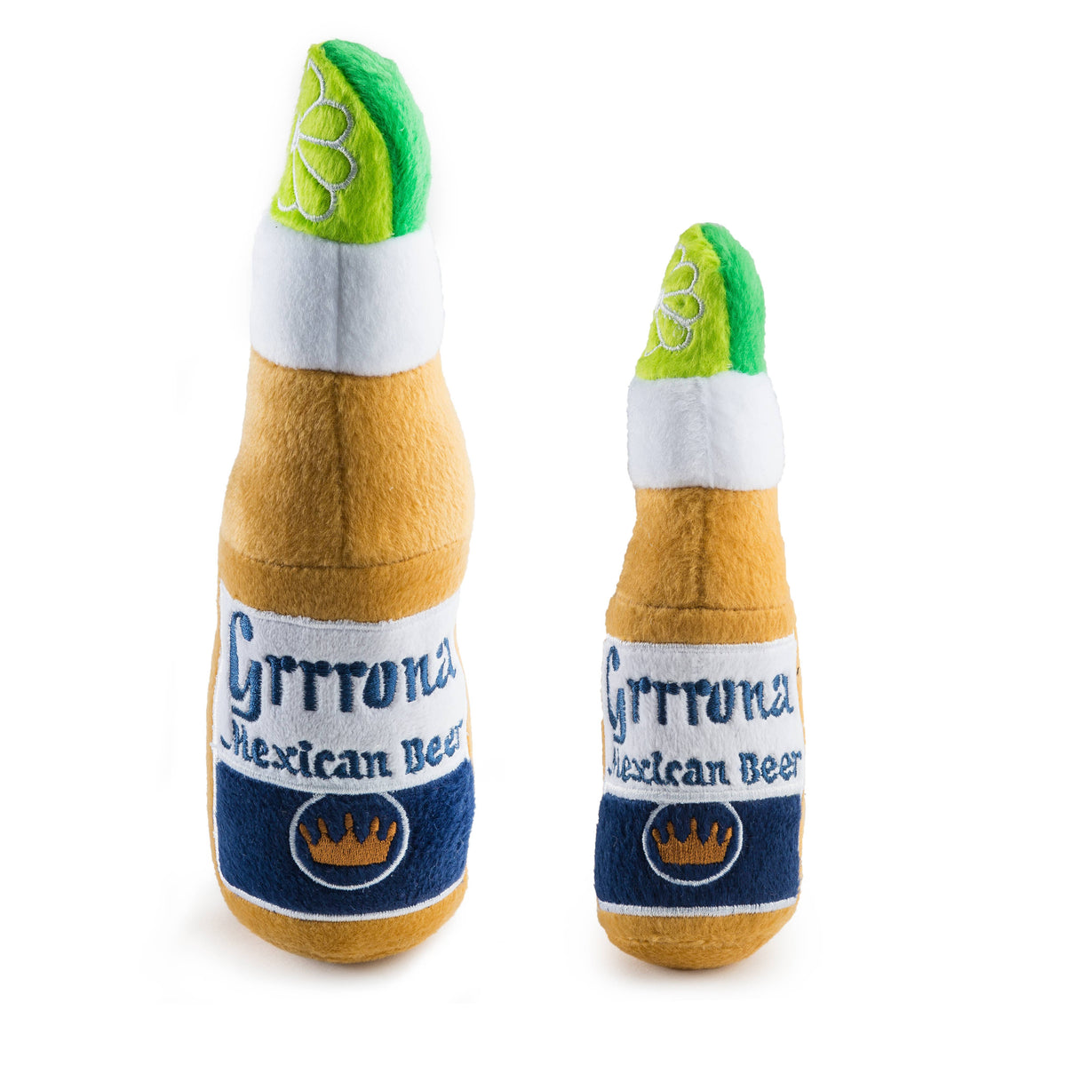 Haute Diggity Dog - Grrrona Beer Bottle Toy Squeaker Dog Toy: Small / Mini