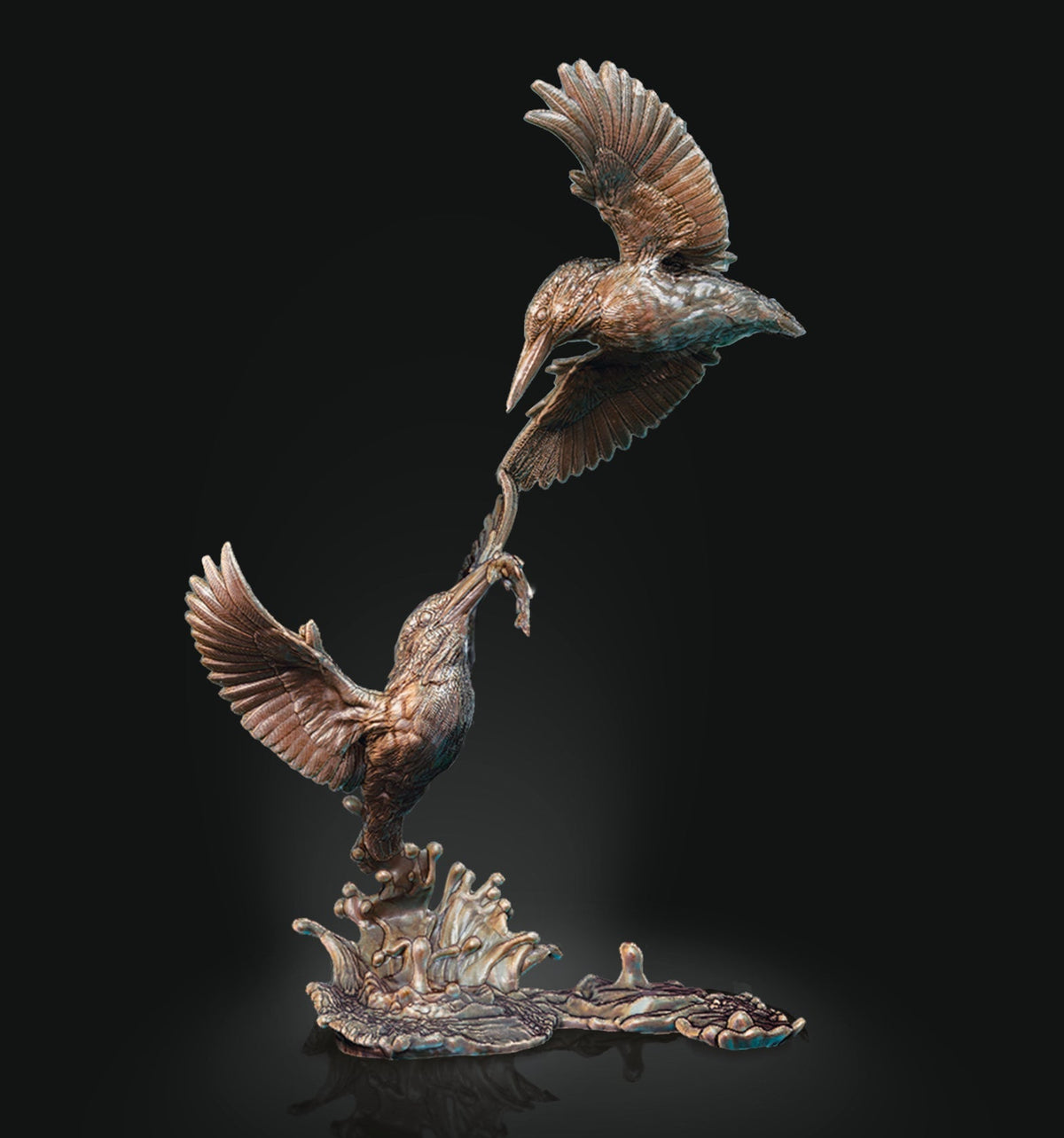 Butler & Peach Kingfisher Pair