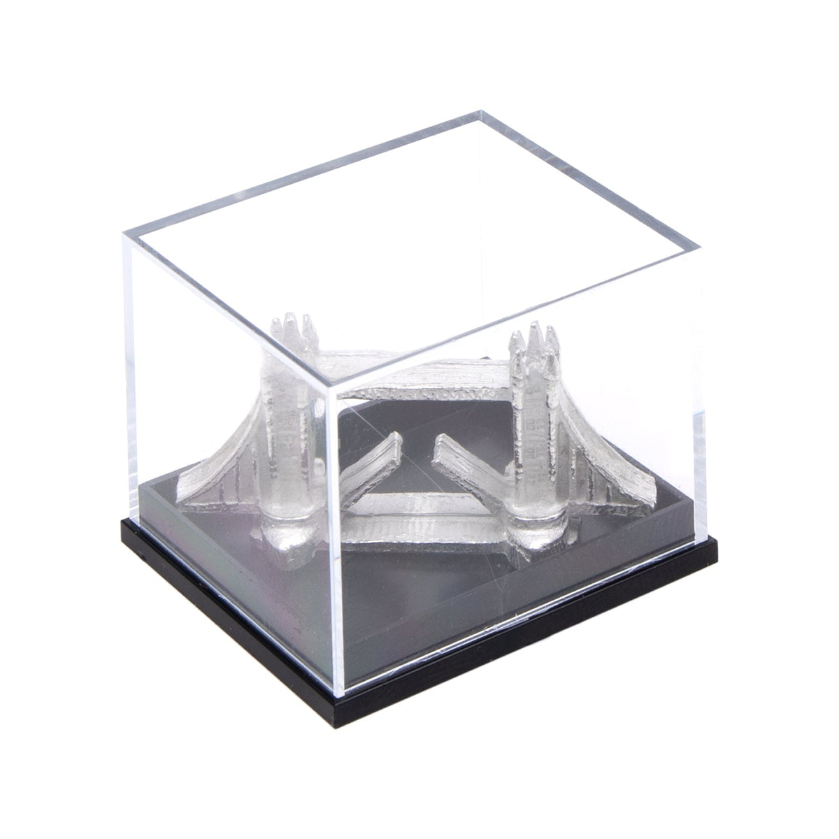 Tower Bridge Silver Pewter Model