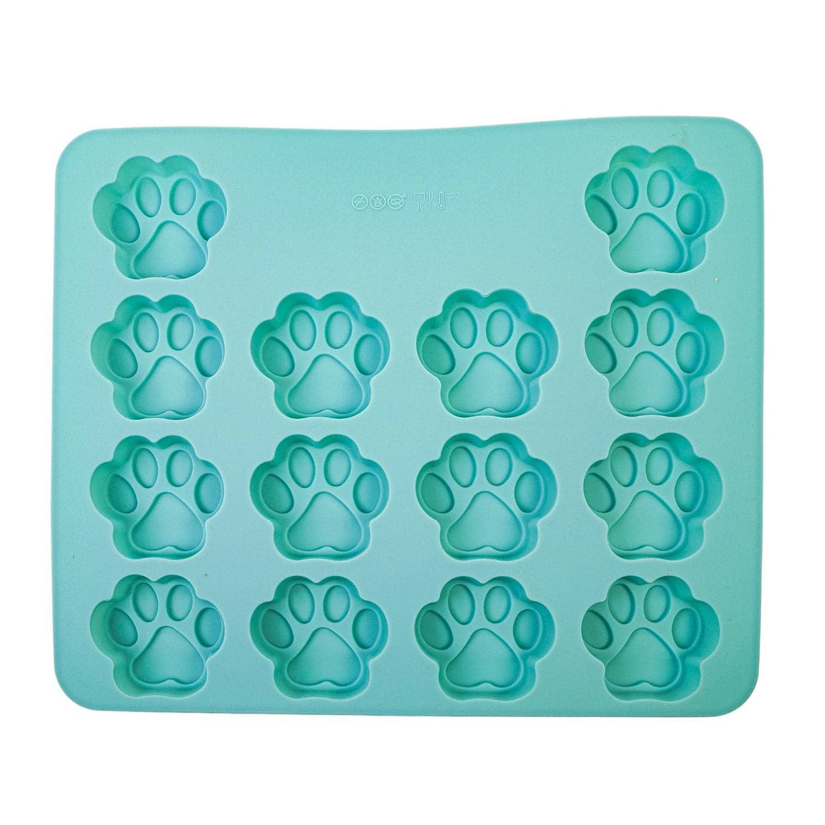 Jojo Modern Pets - Paw Print 3 in 1 Silicone Baking Treat Tray