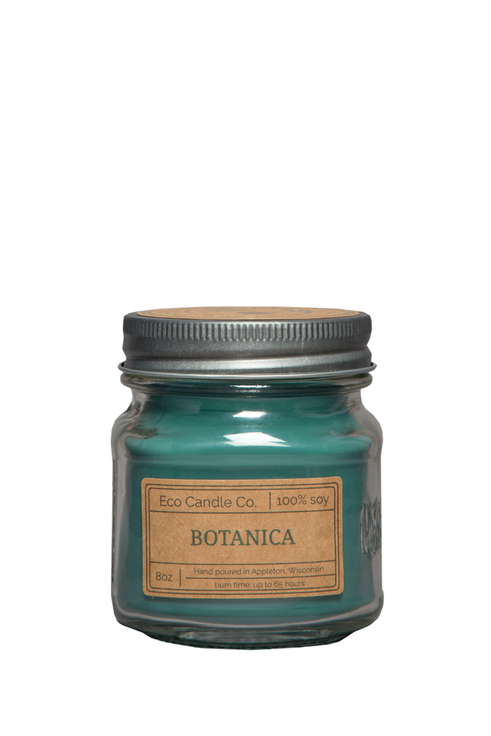 Eco Candle Company - 8oz mason BOTANICA