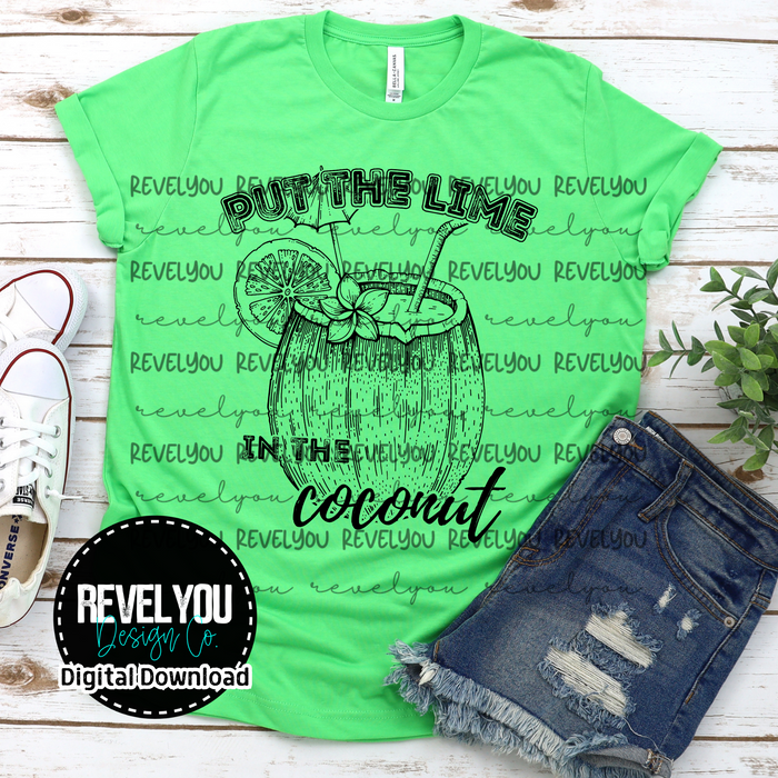 Put The Lime In The Coconut - PNG