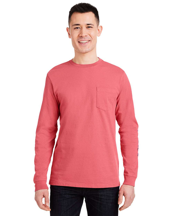 Vineyard Vines Unisex Long Sleeve Pocket T-Shirt. V021214