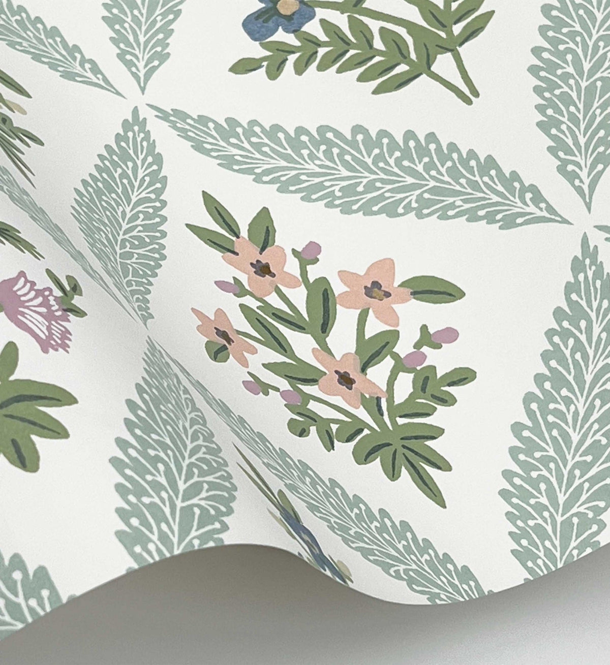 Estee Garden Wallpaper - Pastel Multi