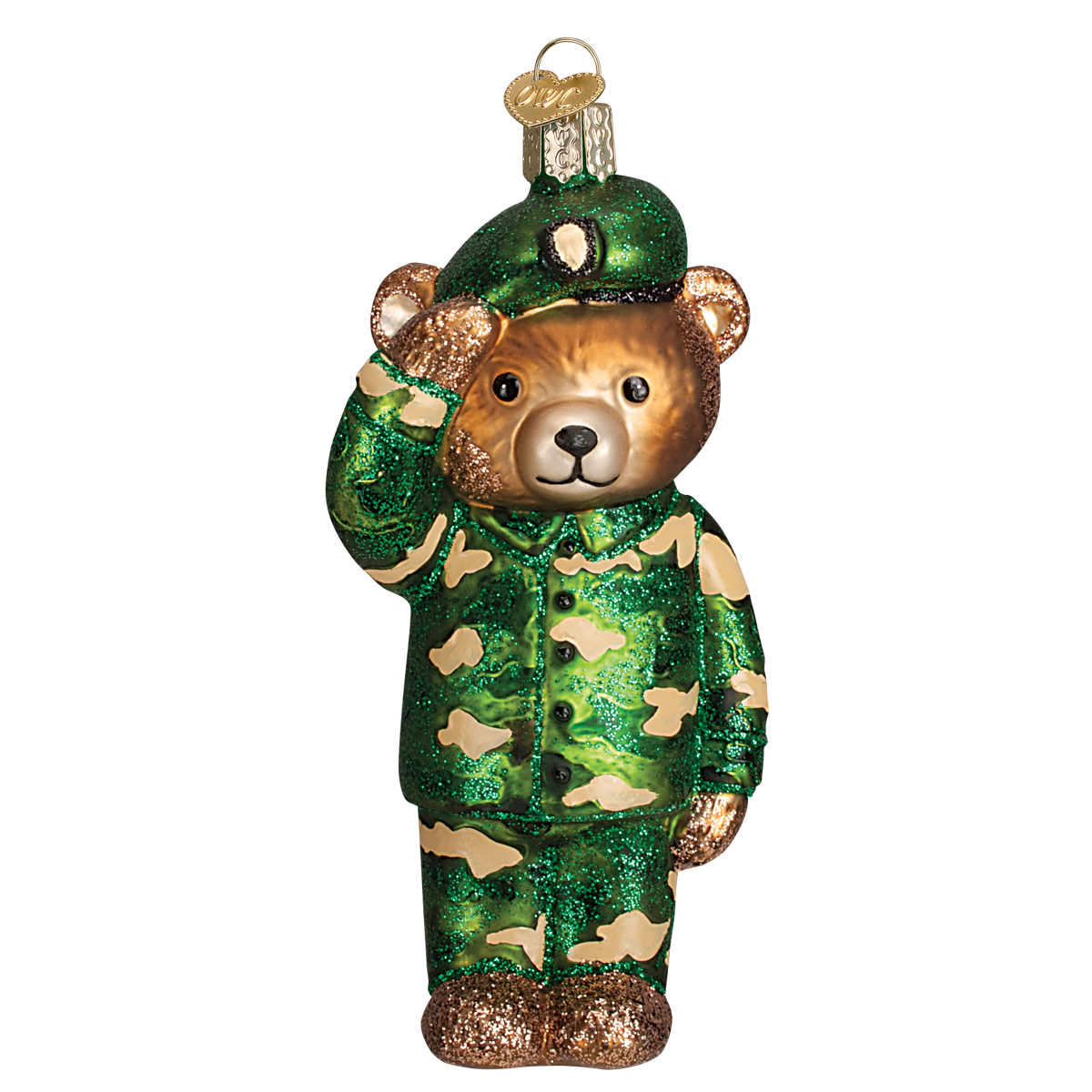 Army Bear Ornament