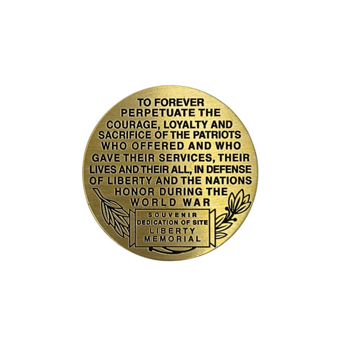 1921 Dedication of Site Medallion