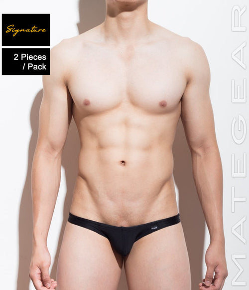 Sexy Men's Swimwear Signature Mini Swim Bikini - Jin Mo (With Lining) - MATEGEAR - Sexy Men's Swimwear, Underwear, Sportswear and Loungewear