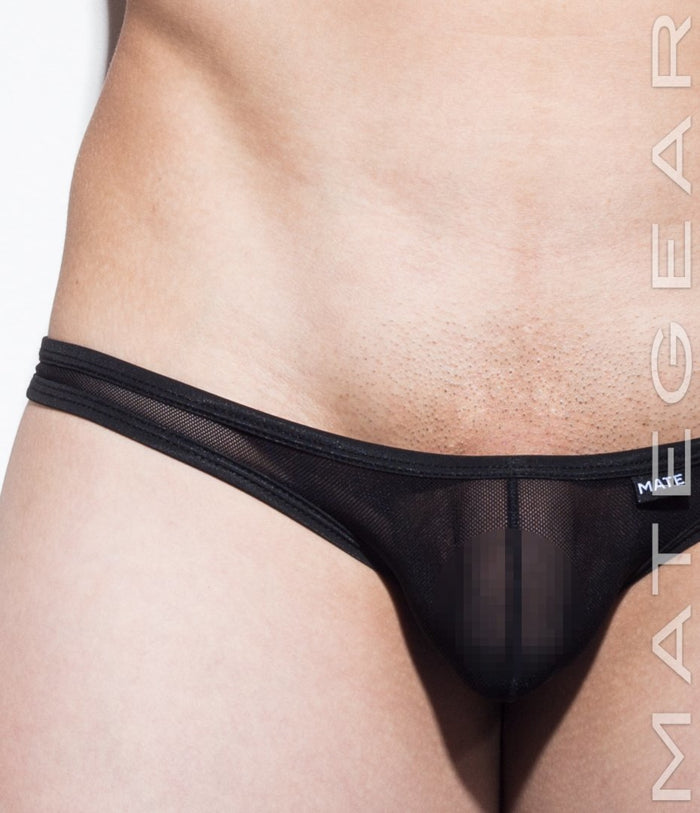 Sexy Men's Underwear Mini Bikini Briefs - Kum Ja (Soft Thin Mesh Signature Series) - MATEGEAR - Sexy Men's Swimwear, Underwear, Sportswear and Loungewear