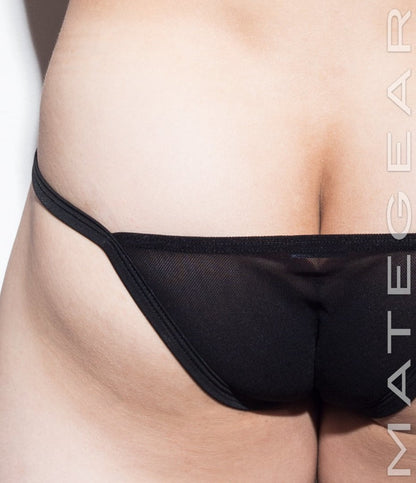 Sexy Men's Underwear Mini Bikini Briefs - Shi Woo (Soft Thin Mesh Signature Series) - MATEGEAR - Sexy Men's Swimwear, Underwear, Sportswear and Loungewear