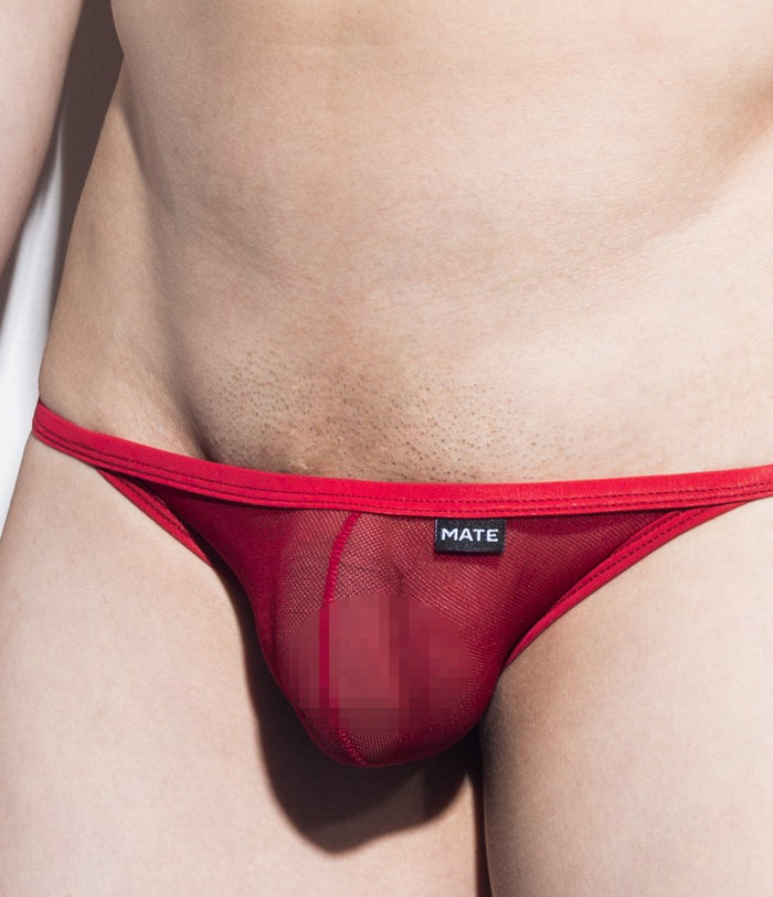 Sexy Men's Underwear Signature Mini Jock - Hwan Ha (Mesh Series) - MATEGEAR - Sexy Men's Swimwear, Underwear, Sportswear and Loungewear