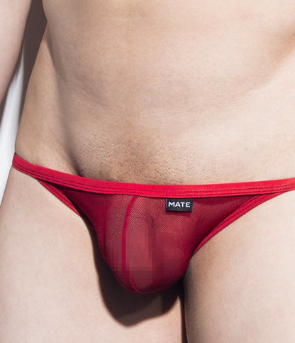 Sexy Men's Underwear Signature Mini Jock - Hwan Ha (Mesh Series) - MATEGEAR - Sexy Men's Swimwear, Underwear, Sportswear and Loungewear