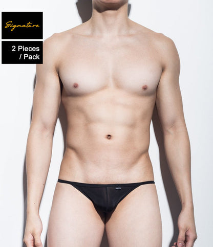 Sexy Men's Underwear Signature Mini Jock - Hwan Ha (Ultra Thin Nylon Series) - MATEGEAR - Sexy Men's Swimwear, Underwear, Sportswear and Loungewear