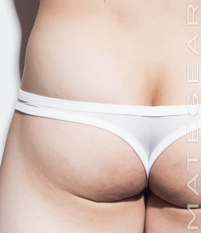 Sexy Men's Underwear Signature Mini Thongs - Young Ja (Ultra Thin Nylon Series) - MATEGEAR - Sexy Men's Swimwear, Underwear, Sportswear and Loungewear