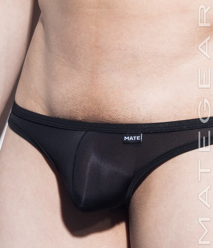 Sexy Men's Underwear Signature Mini Thongs - Young Ja (Ultra Thin Nylon Series) - MATEGEAR - Sexy Men's Swimwear, Underwear, Sportswear and Loungewear
