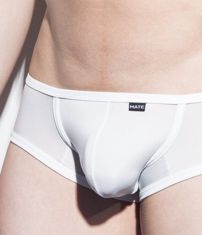 Sexy Men's Underwear Signature Ultra Squarecut Trunks - Ji Su (Ultra Thin Nylon Series) - MATEGEAR - Sexy Men's Swimwear, Underwear, Sportswear and Loungewear