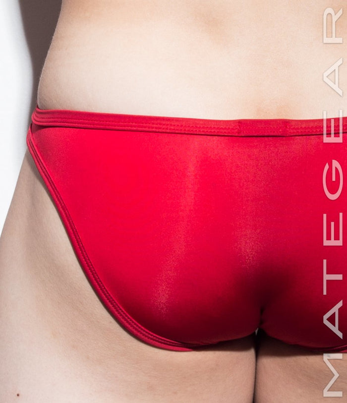 Sexy Men's Underwear Ultra Bikini Briefs - Nan Song (V-Front / Tapered Sides) (Ultra Thin Nylon Signature Series II) - MATEGEAR - Sexy Men's Swimwear, Underwear, Sportswear and Loungewear