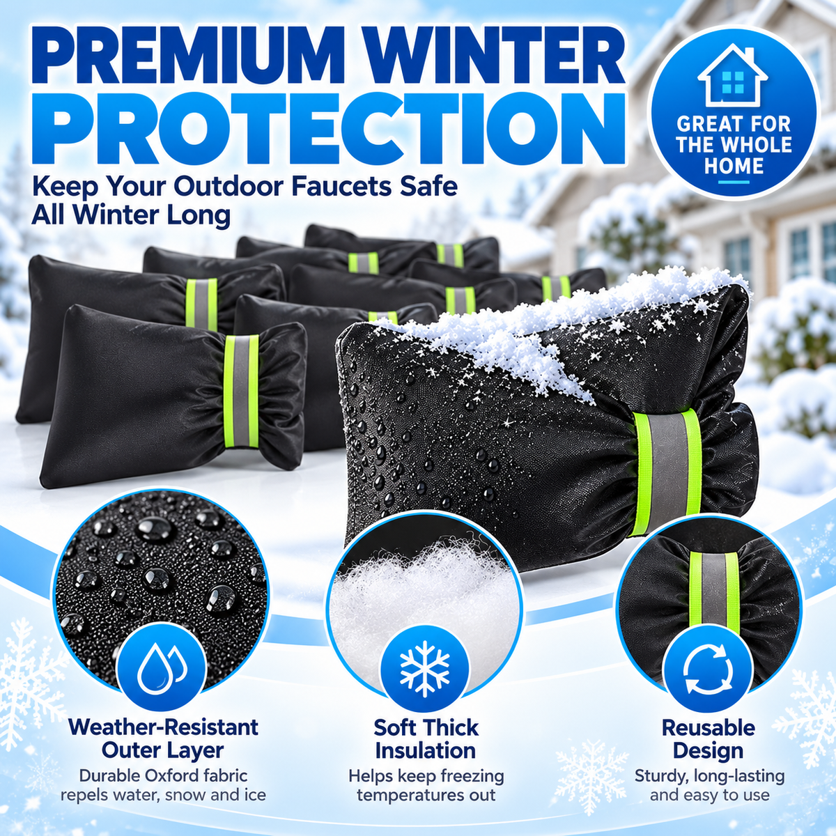 Outdoor Faucet Cover Pack