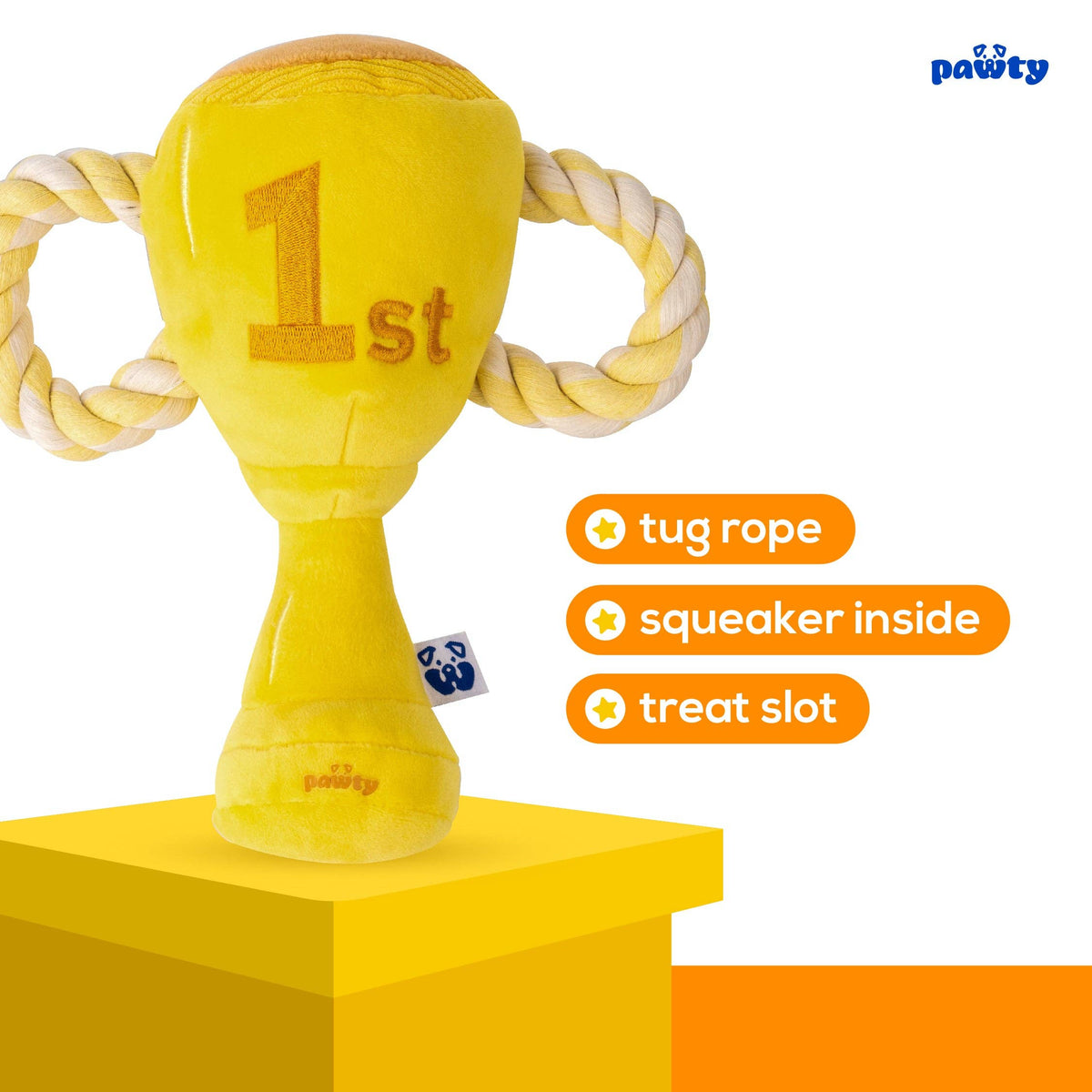 PAWTY Dog Toys - TROPHY