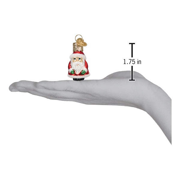 Mini Santa Ornament