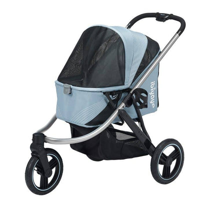 Ibiyaya - Beast Pet Jogging Stroller, 3-Wheel All-Terrain Dog-Cat Pram
