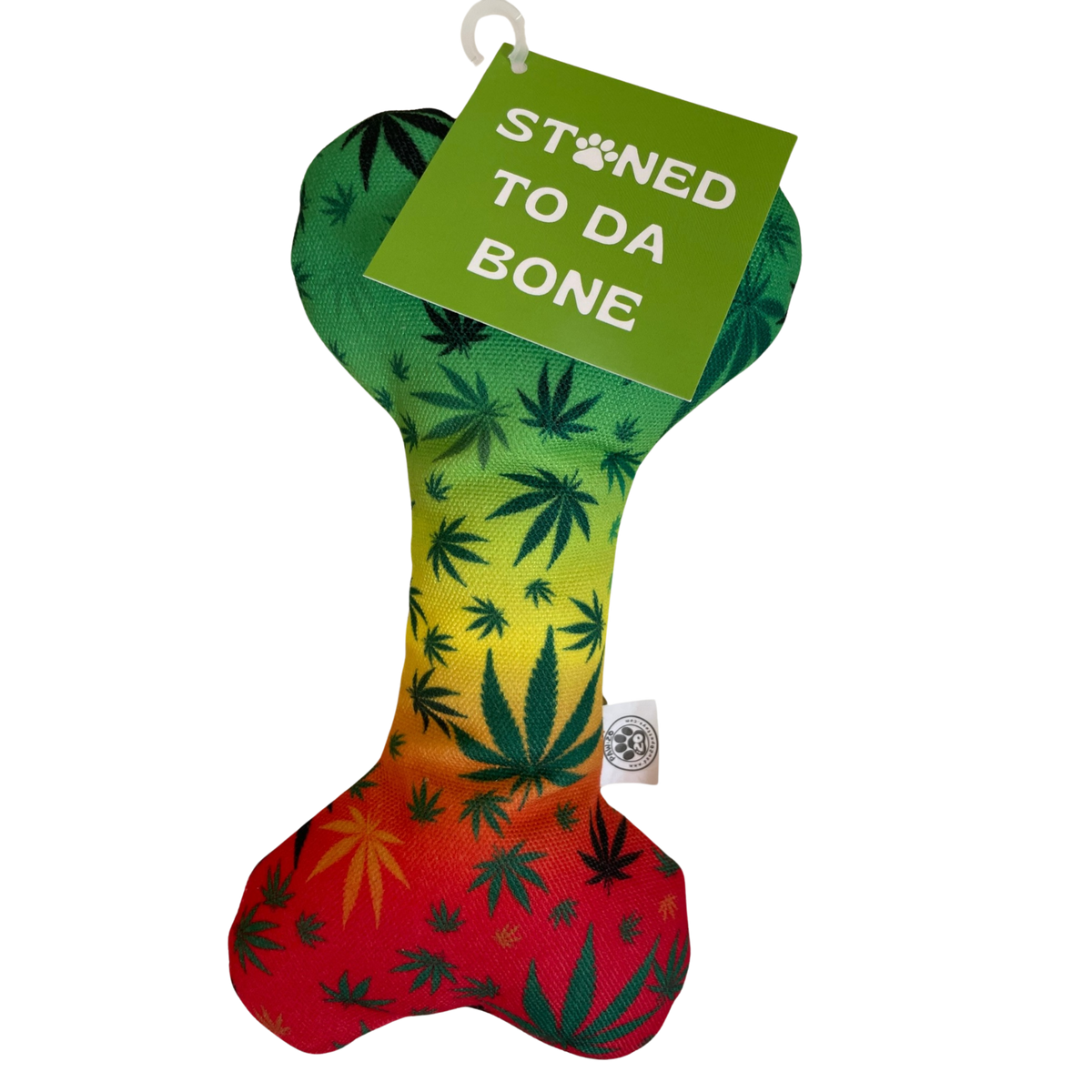 PAW:20 - Stoned to da Bone 420 Dog Toy 🐶  Marijuana, Weed Themed