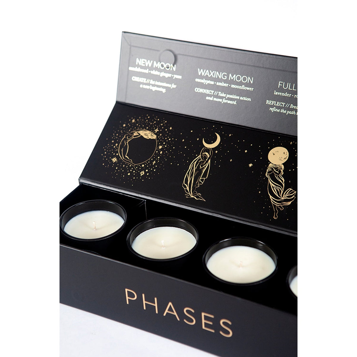 MOON PHASES CANDLE SET