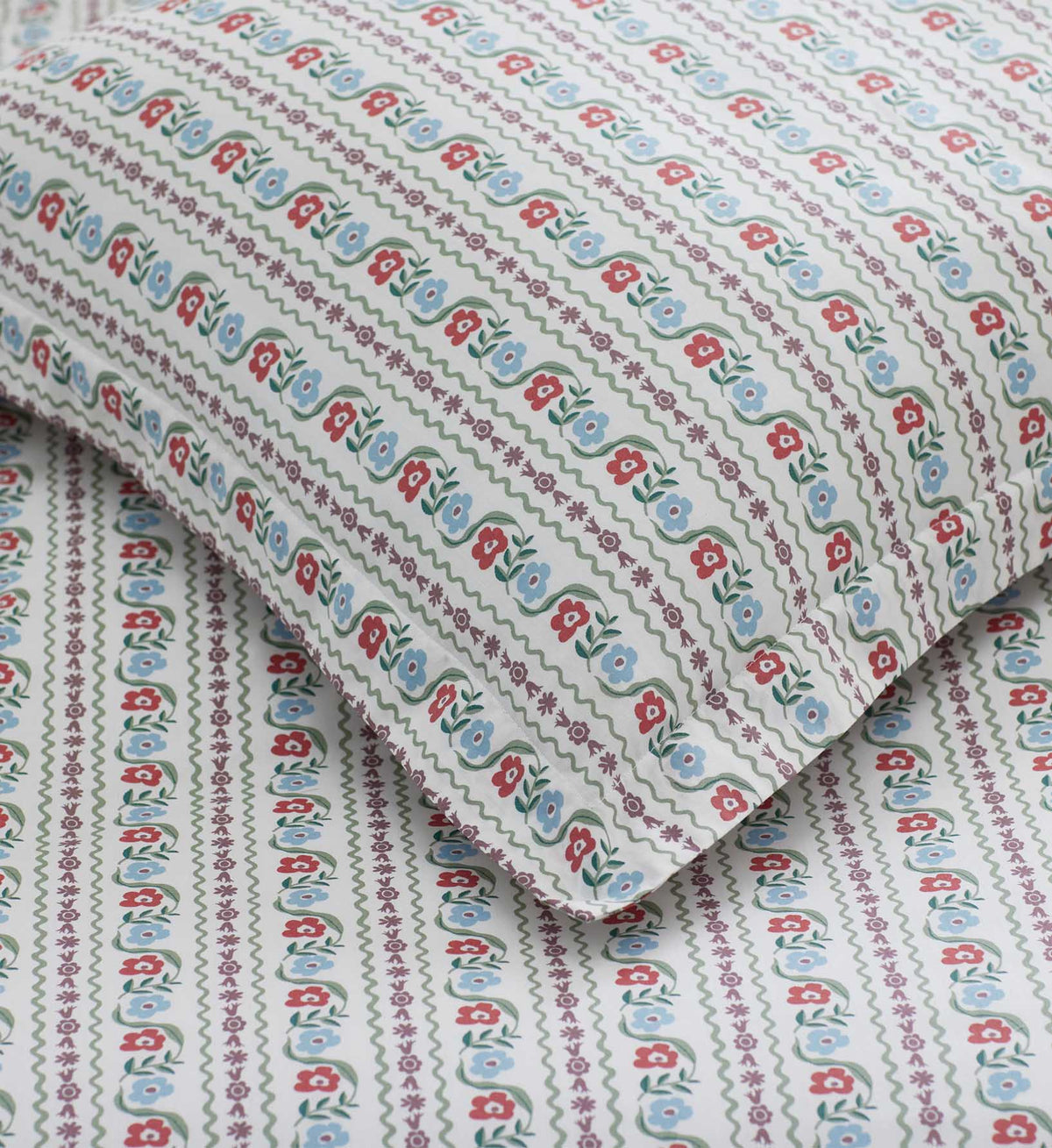 Percale Sham - Delphine