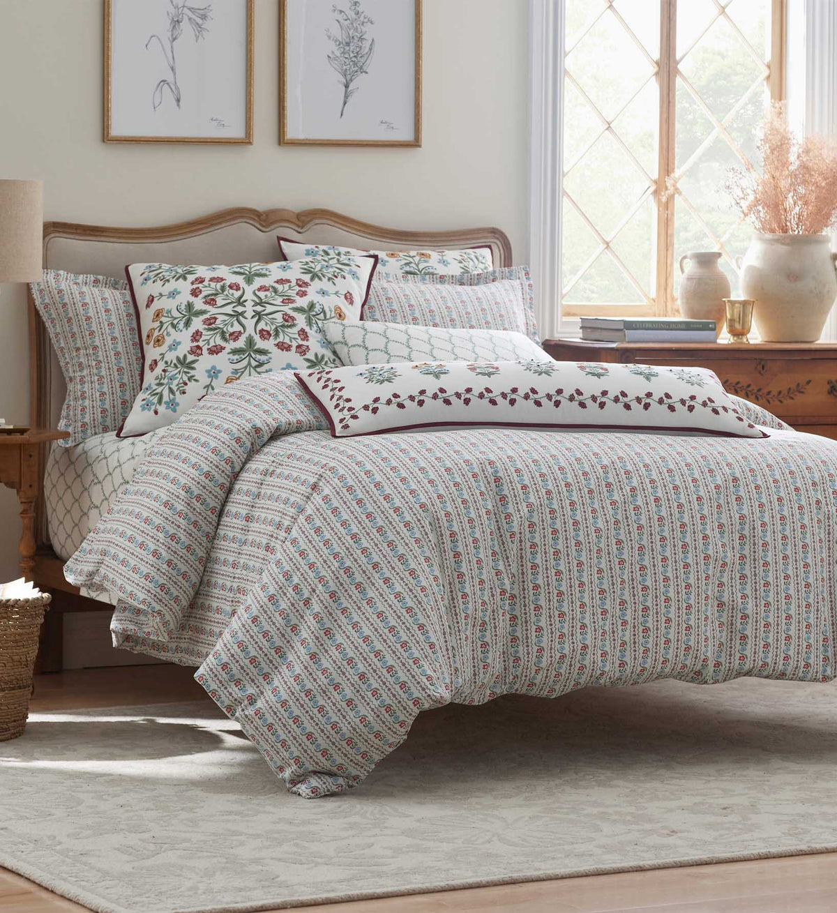 Percale Sham - Delphine