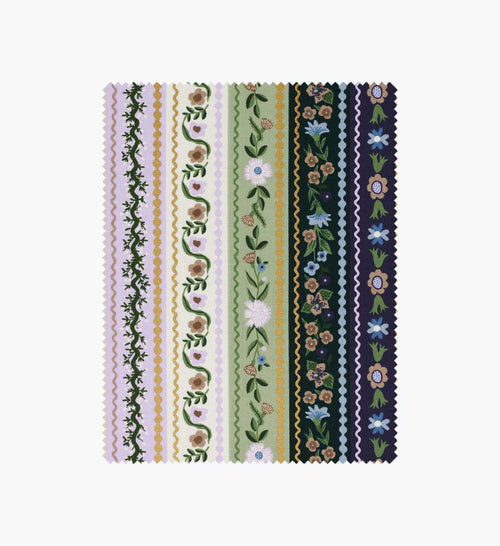 Gemma Canvas Metallic Fabric - Cool