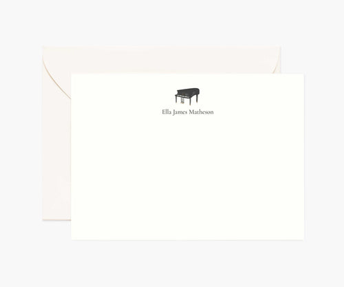 Arts Personalized Stationery  - Piano