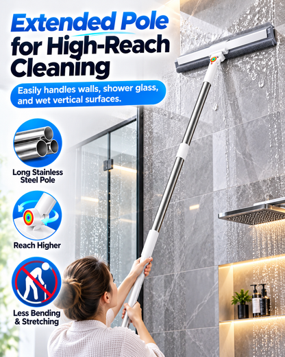 Wet & Dry Floor Squeegee Mop