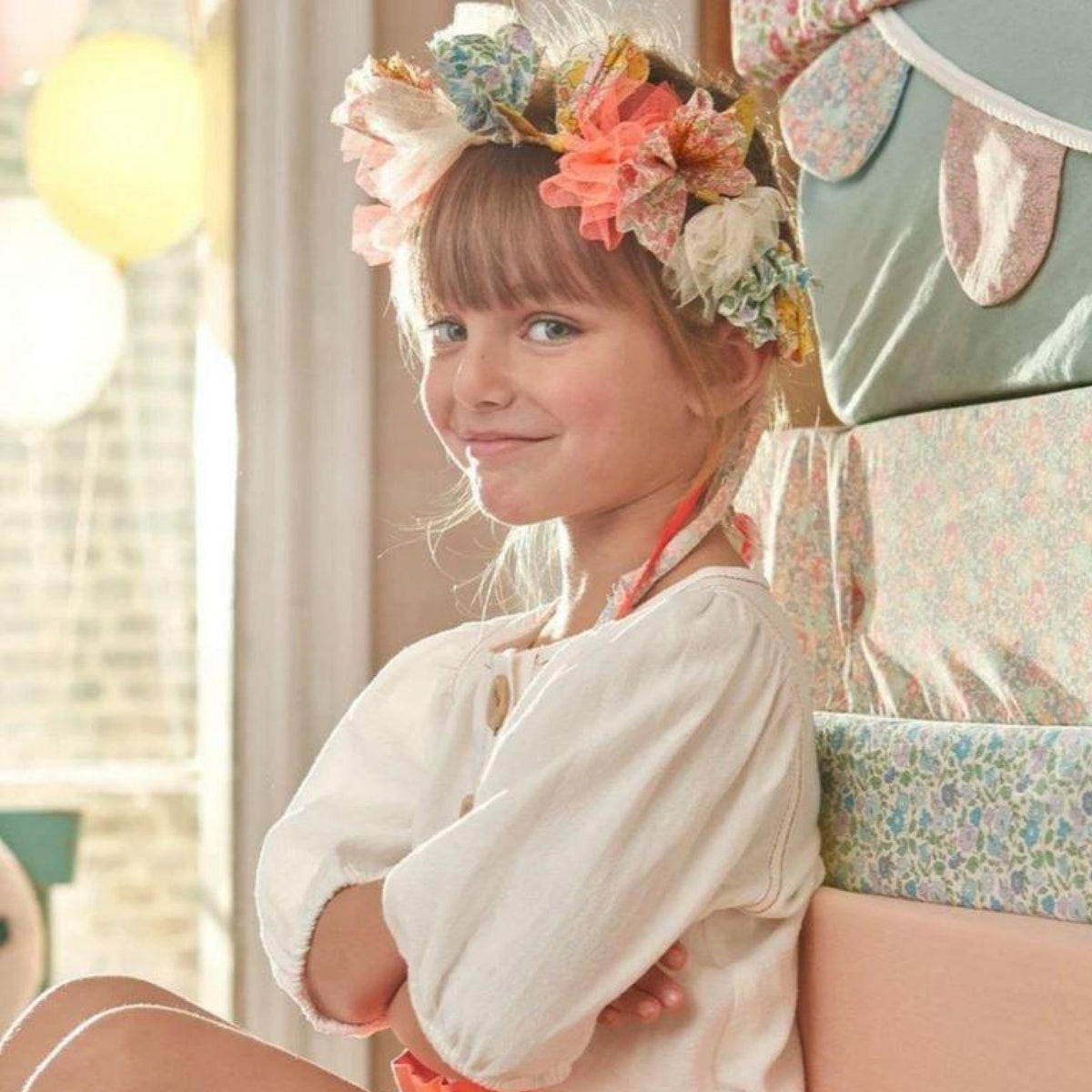 Floral Halo Crown