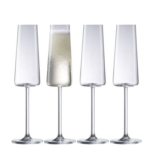 Galway Crystal Alto Prosecco Glass Set of 4