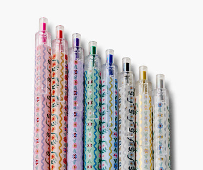 Gel Pen Set of 8 - Delphine