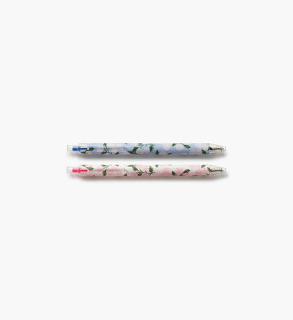 Gel Pen Set of 2 - Hydrangea