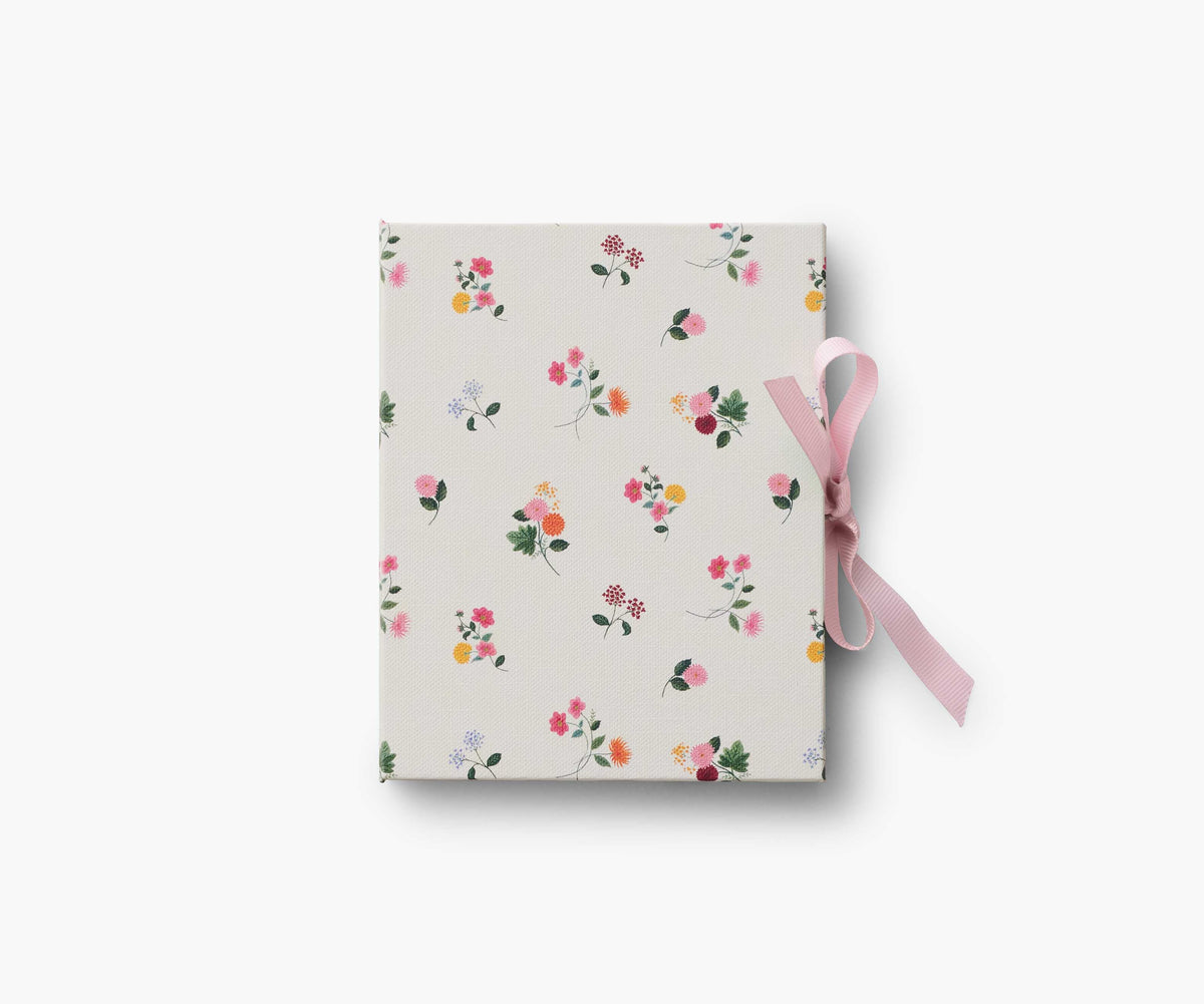 Folio Paper Wrapped Picture Frame - Ditsy Dahlia