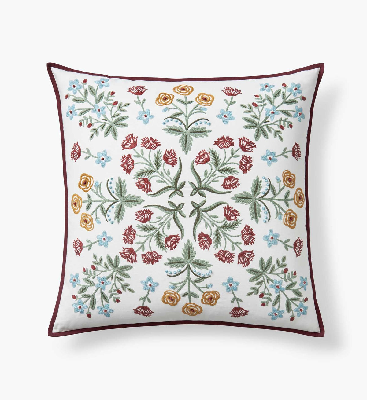 Embroidered Pillow Cover - Lottie