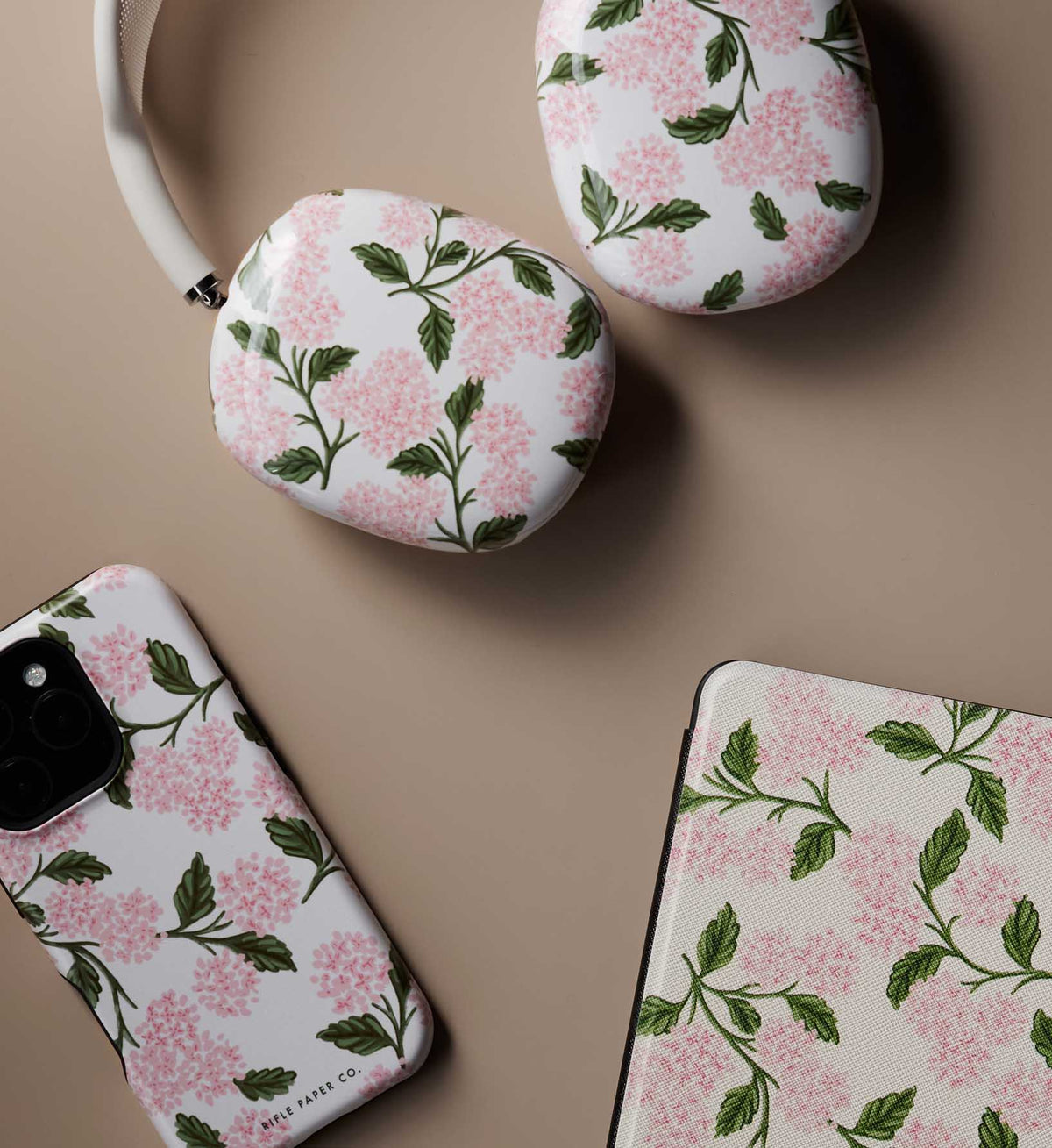 AirPods Max Case - Pink Hydrangea