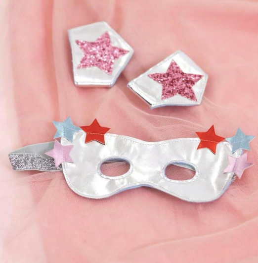 Pink Superhero Cape Dress Up