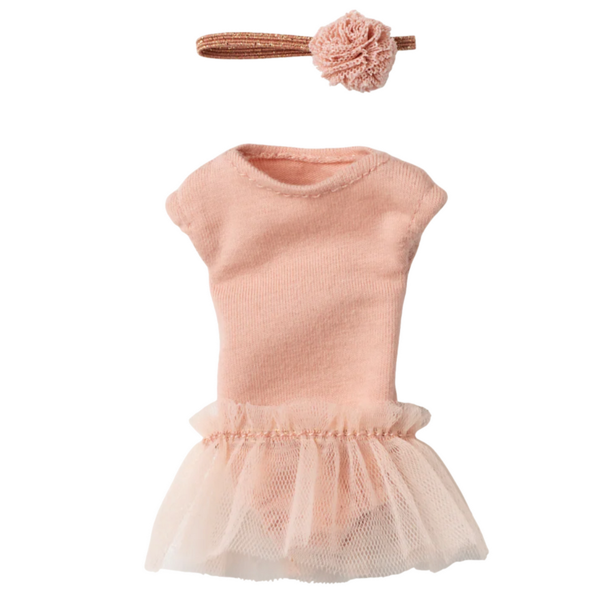 Ballet suit and skirt rose, Size 1