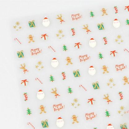 Christmas Nail Stickers (x200)