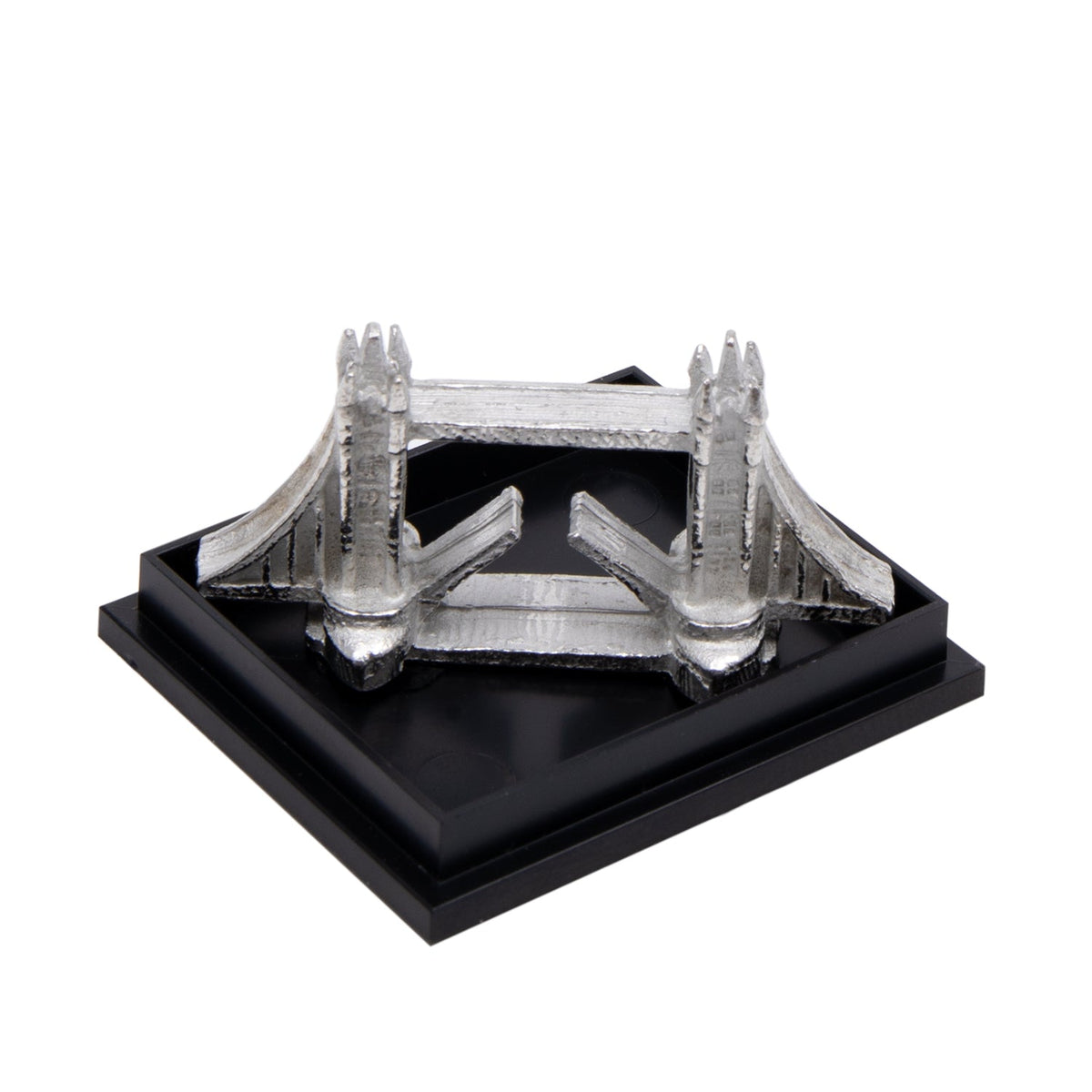 Tower Bridge Silver Pewter Model