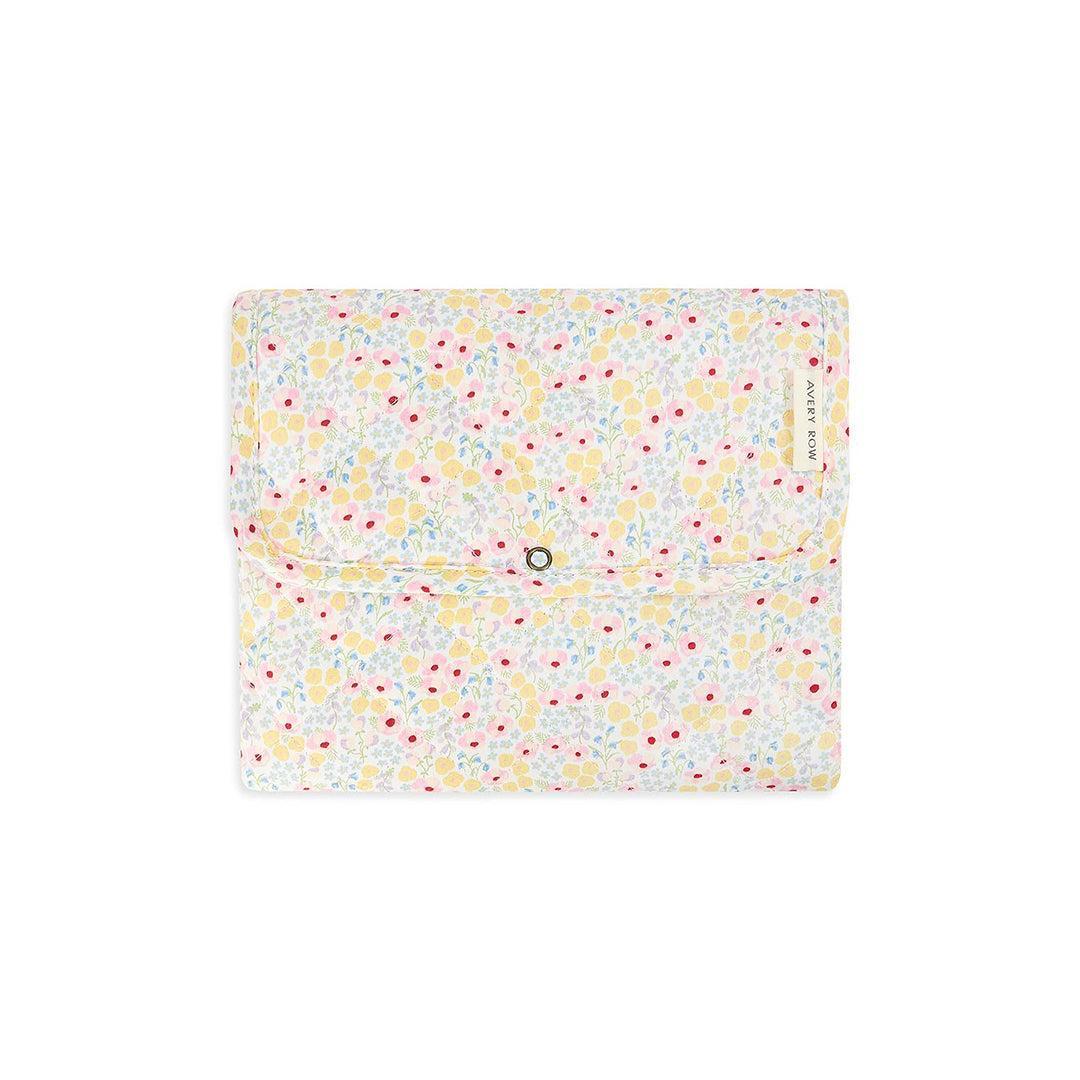 Avery Row Travel Changing Mat - Wildflower Garden