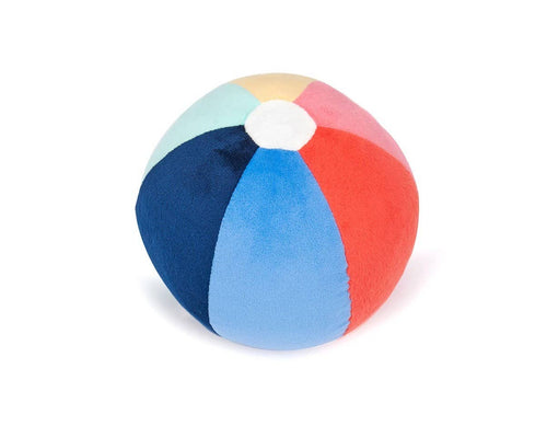 Jax & Bones Beach Ball Plush Dog Toy Small 3"