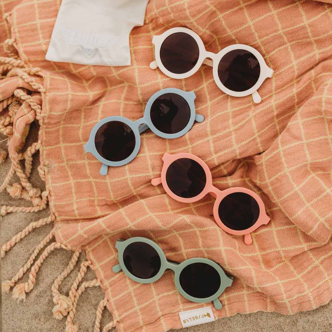 Babiators Original Euro Round Sunglasses - Sweet Cream