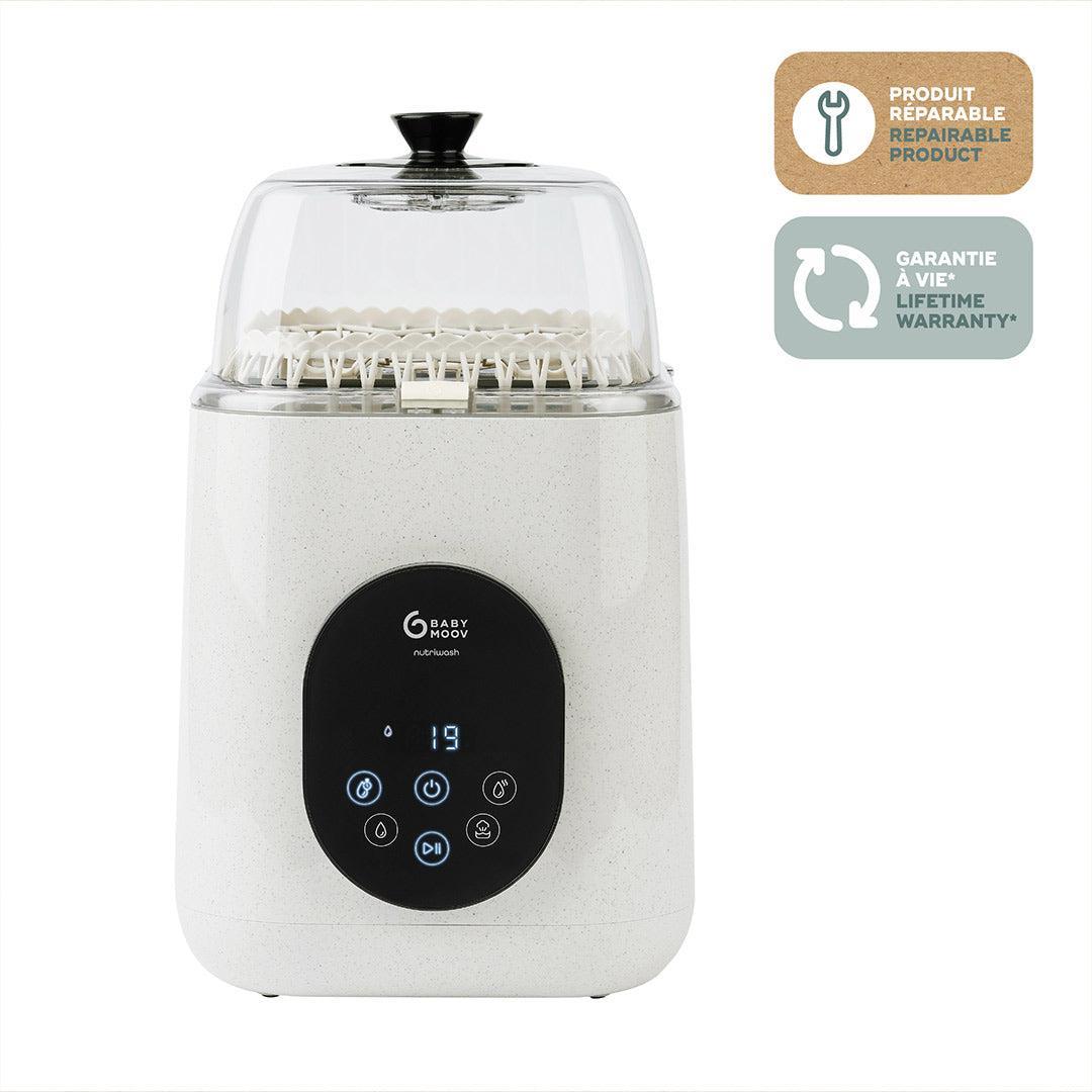Babymoov NutriWash 4 in 1 Bottle Washer, Steriliser, Dryer & Storer - Mineral Beige