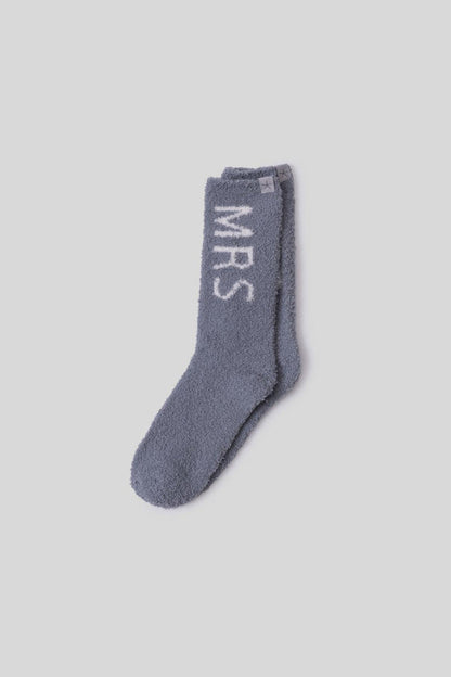 Barefoot Dreams: CozyChic® Mrs Socks - Moonbeam/Pearl - B Social Boutique