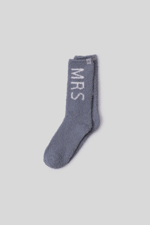 Barefoot Dreams: CozyChic® Mrs Socks - Moonbeam/Pearl - B Social Boutique