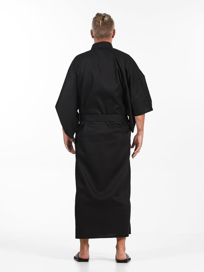 Black Men’s Kimono One Size