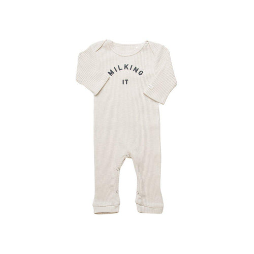 Claude & Co "Milking It" Onesie - Oat